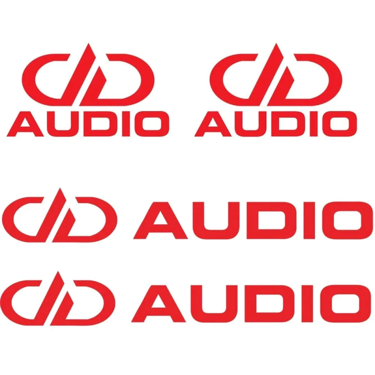 Stickers ANNEAUX 4 Autocollants compatible Audi Adhésifs Bas de Caisse  Qualité 