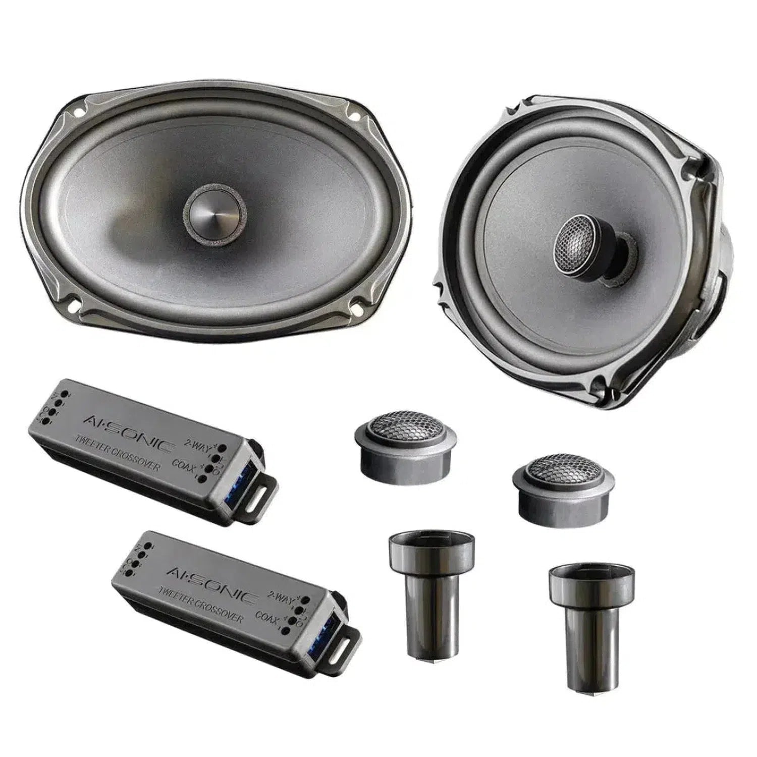Sound-way Griglie Protezione Per Altoparlanti Auto: 2 Pezzi, Diametro Interno 13 Cm, Esterno 16 Cm - 3