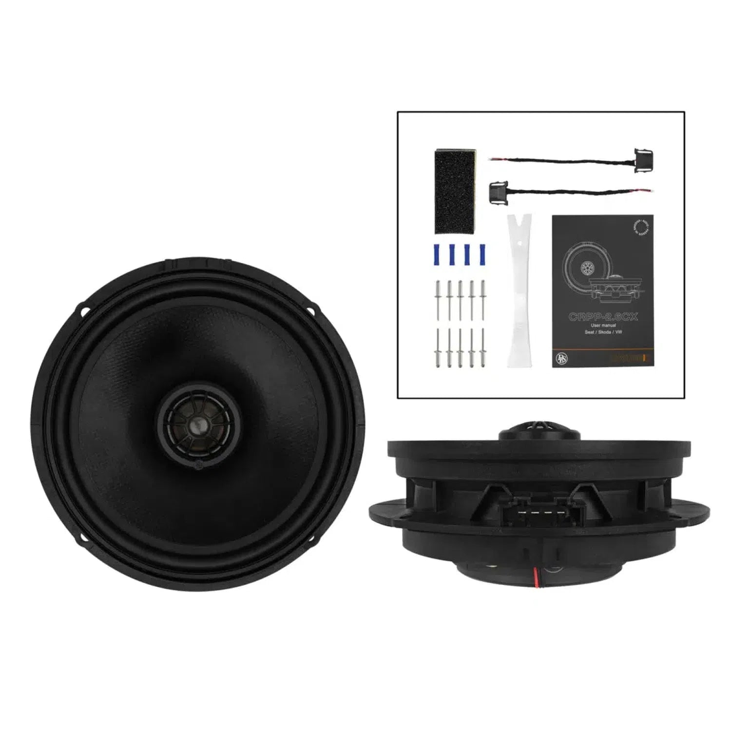 Speakers 2-weg 4X6 50Watt Paar | - Autospeakers