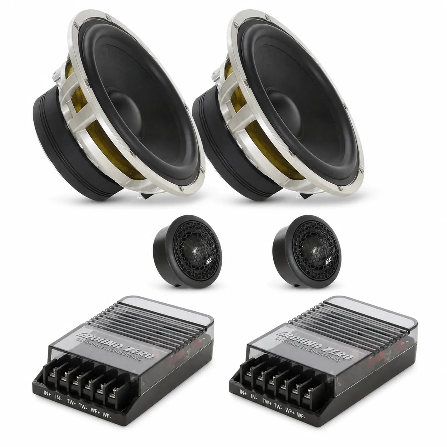 Ground Zero Hydrogen GZHC 165.2 6.5 inch speaker set