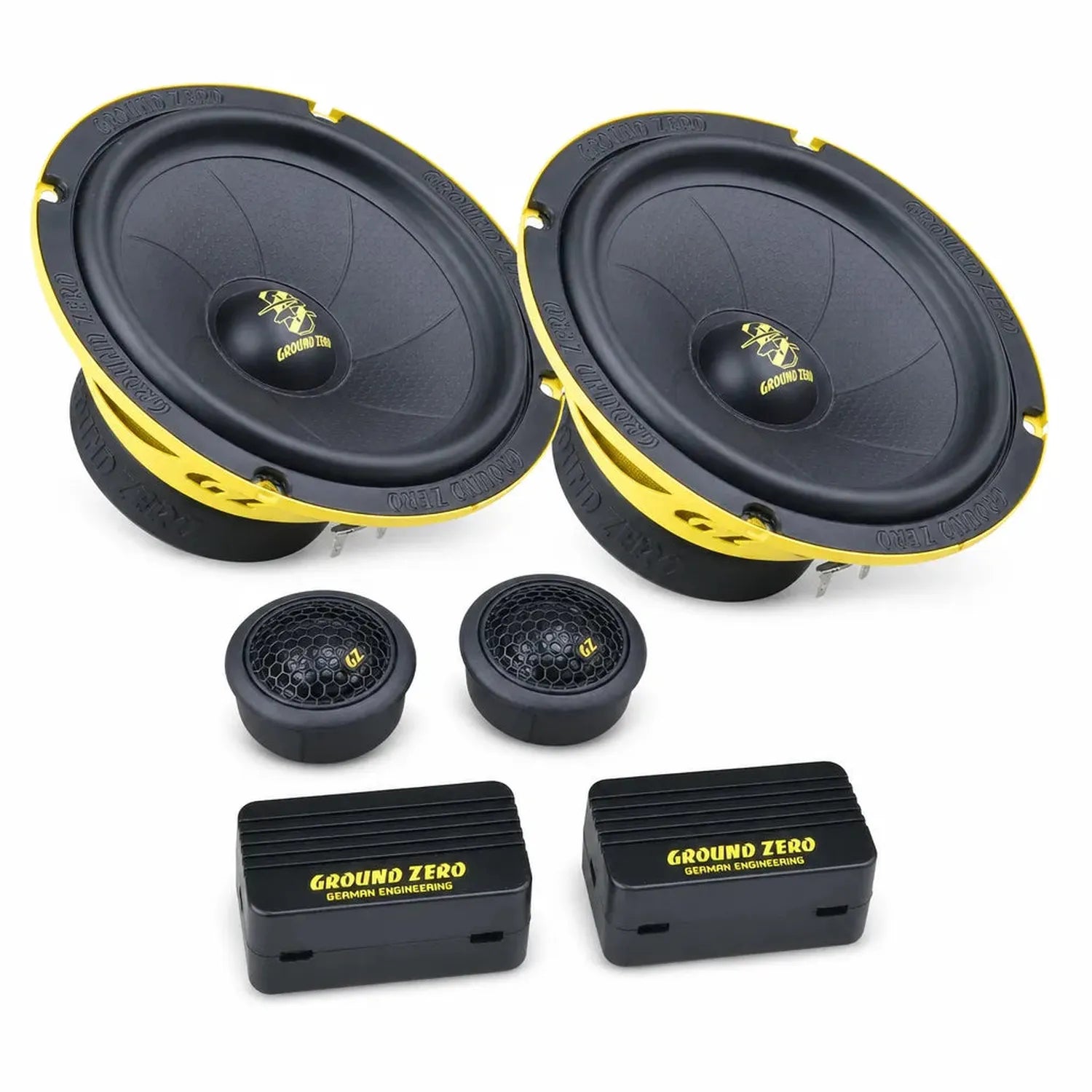 Ground Zero Iridium GZIC 165.2SPL 6.5 inch speaker set