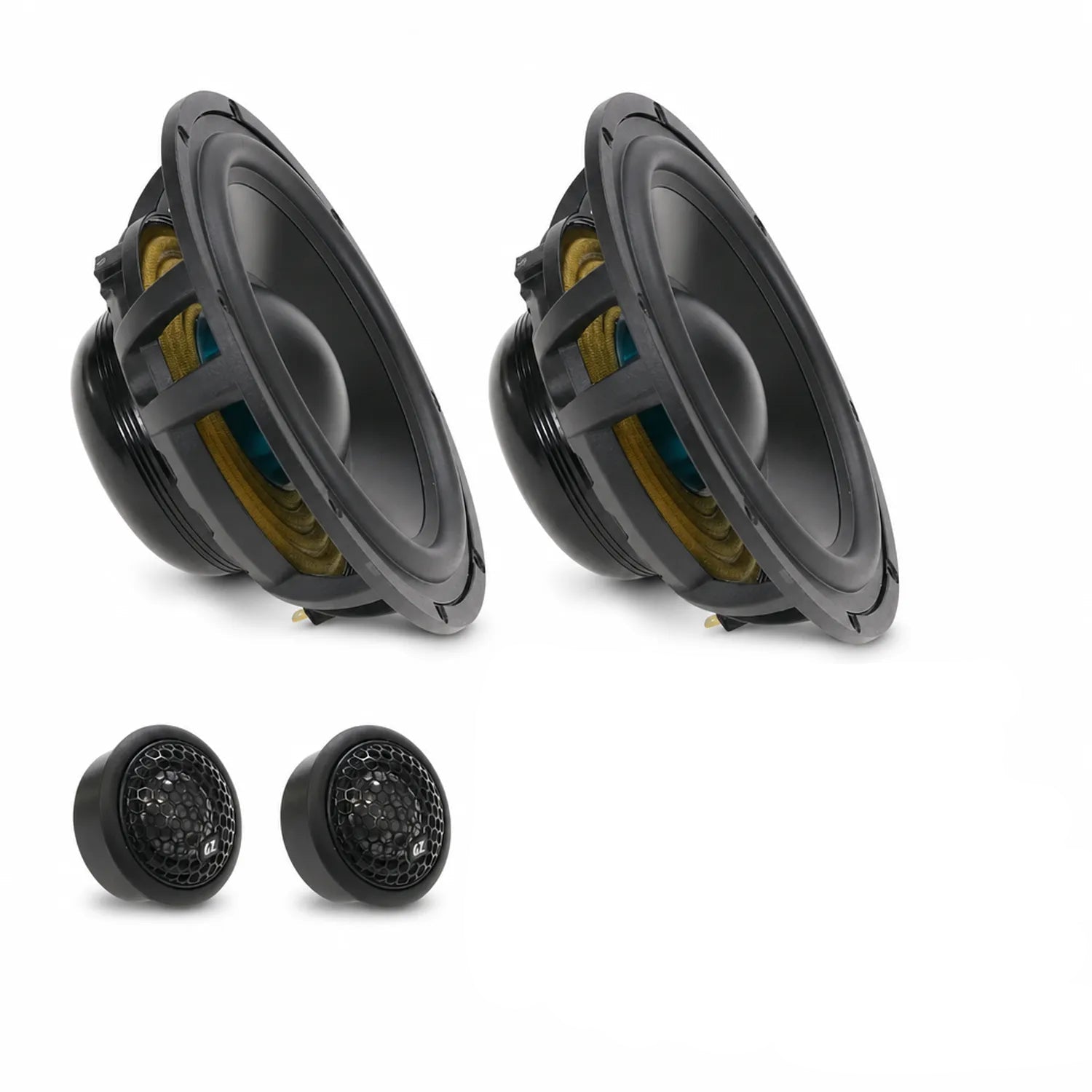 Ground Zero Uranium GZUC 165.2SQ-ACT 6.5 inch speaker set