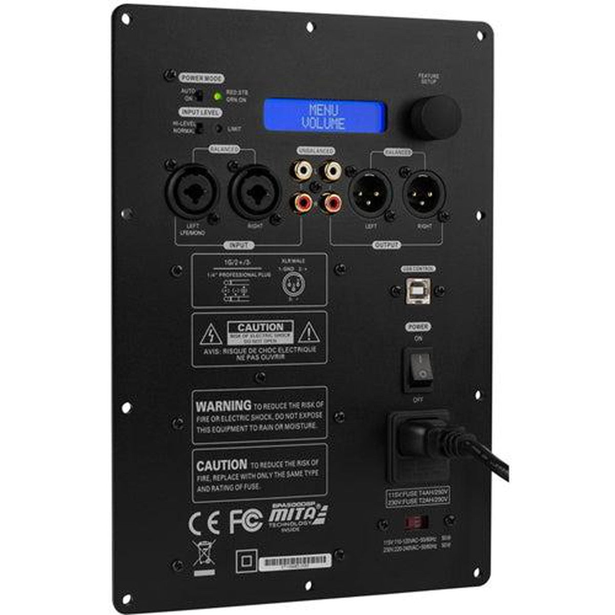 Dayton Audio-SPA500DSP-1-Kanal Verstärker-Masori.de