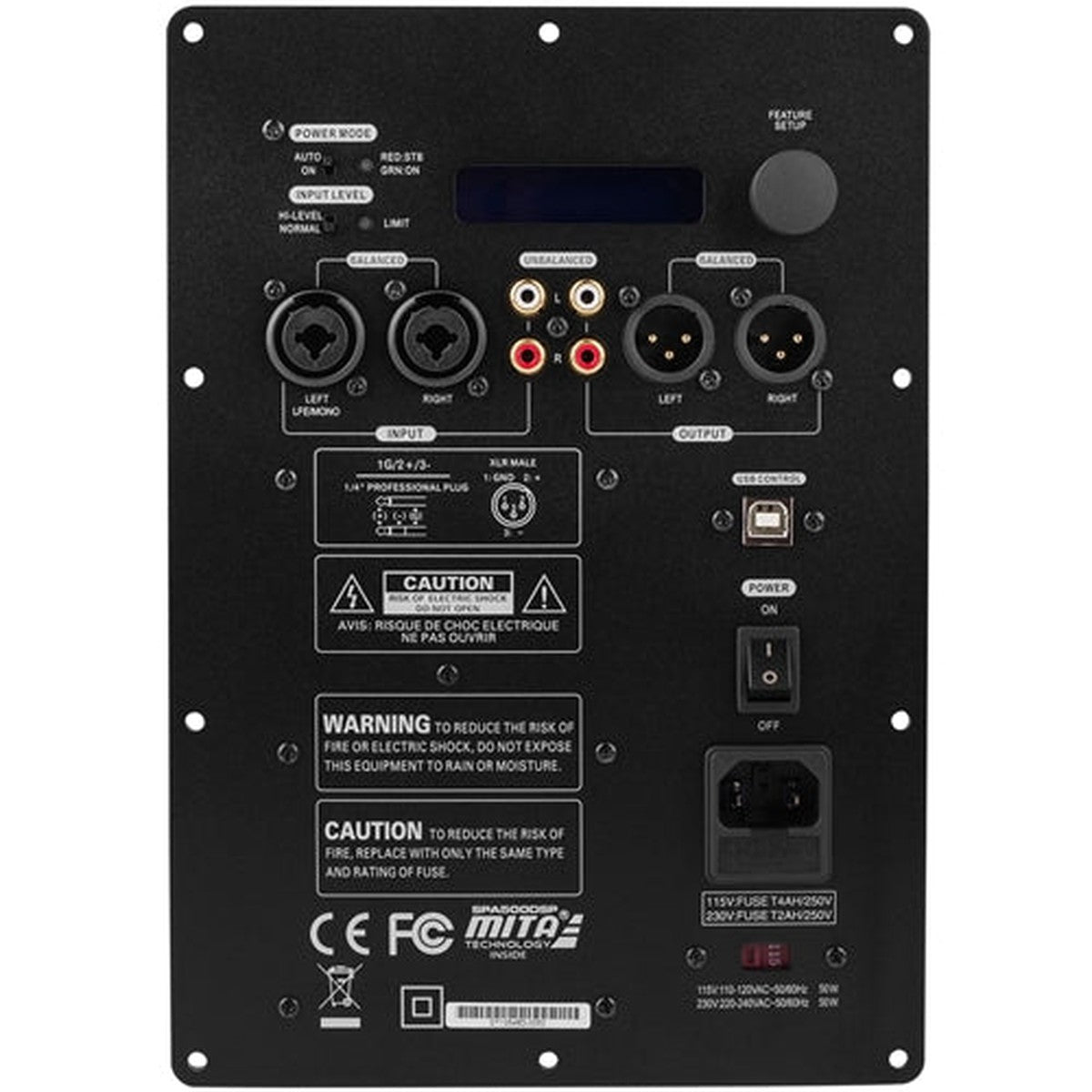 Dayton Audio-SPA500DSP-1-Kanal Verstärker-Masori.de