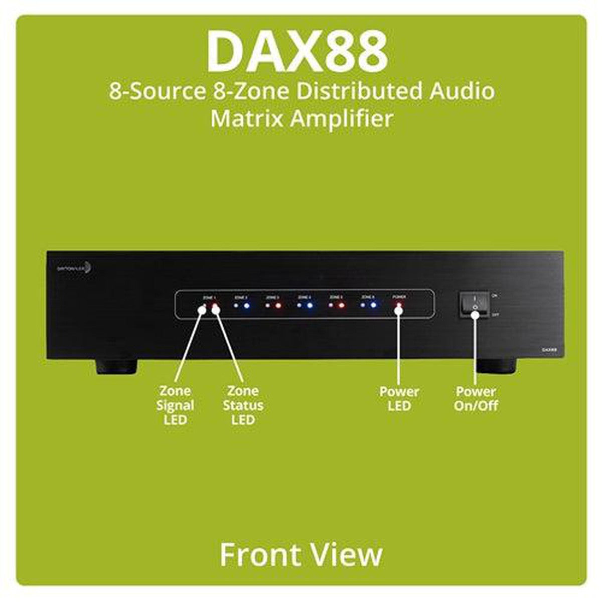 Dayton Audio-DAX88-12-Kanal Verstärker-Masori.de