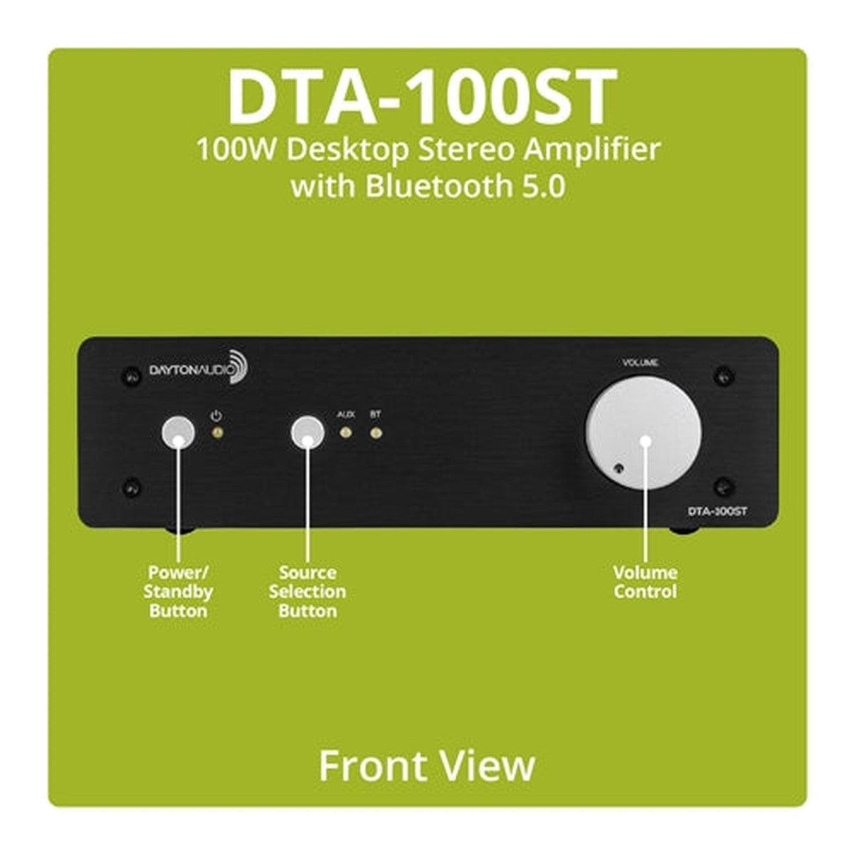 Dayton Audio-DTA-100ST-2-Kanal Verstärker-Masori.de