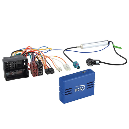 ACV-CAN VAG 52Pin Quadlock>ISO/Antenne Fakra>ISO-CAN-Bus-Adapter-Masori.de