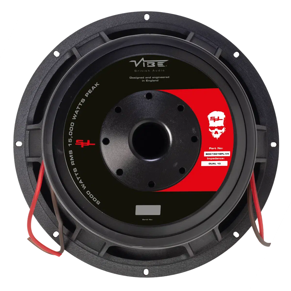 Vibe Audio-BDC 15D1SPL-V4-15" (38cm) Subwoofer-Masori.de