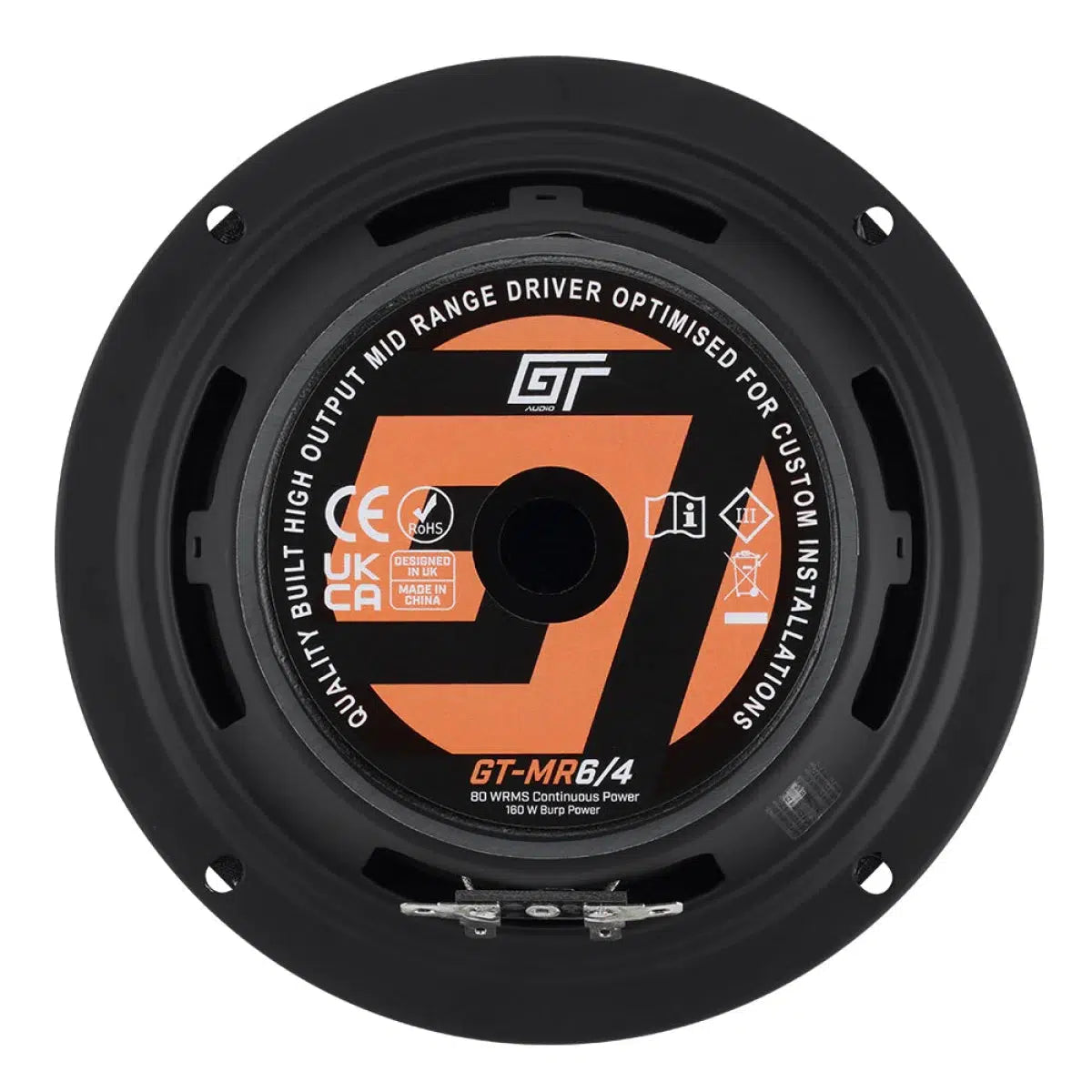 Bassface-GT Audio GT-MR6/4-6.5" (16,5cm) Tiefmitteltöner-Masori.de