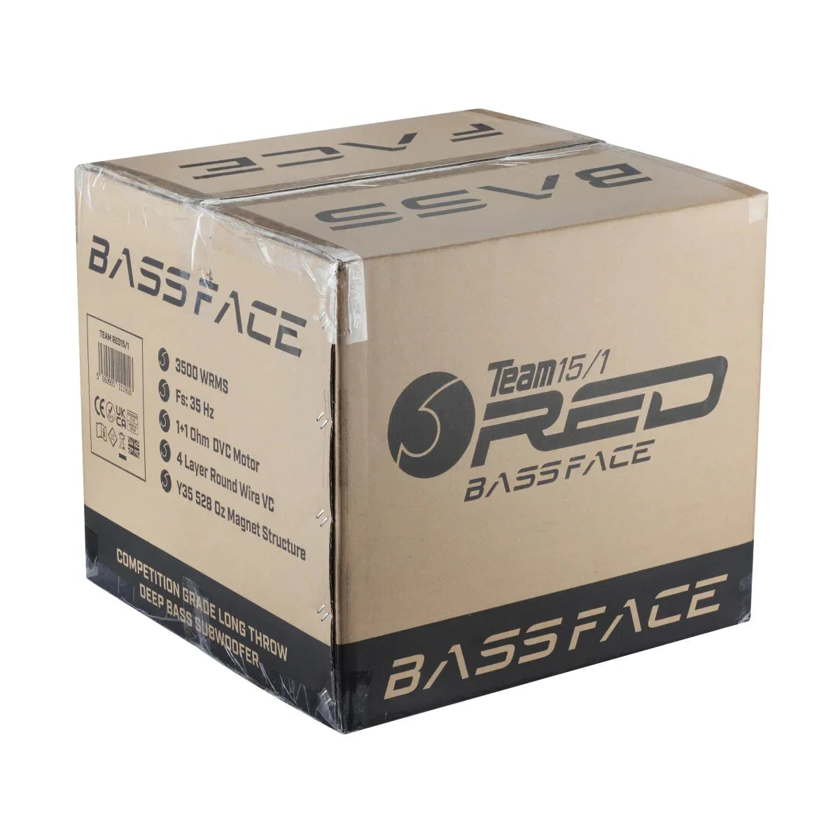Bassface-Team RED 15-15" (38cm) Subwoofer-Masori.de