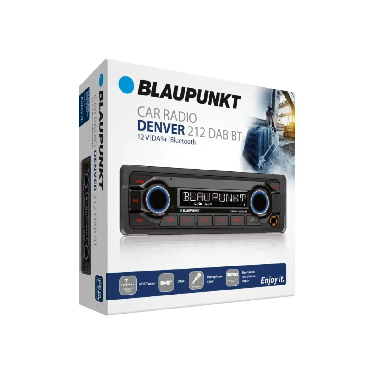 Blaupunkt-Denver 212DAB BT-1-DIN Autoradio-Masori.de
