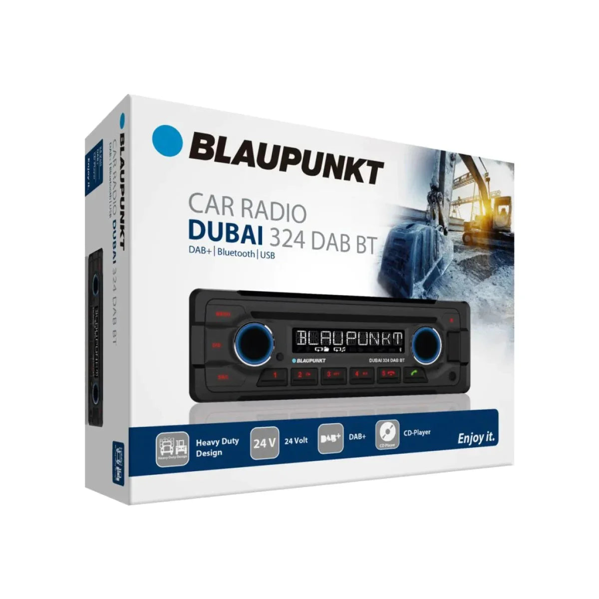 Blaupunkt-Dubai 324DAB BT-1-DIN Autoradio-Masori.de