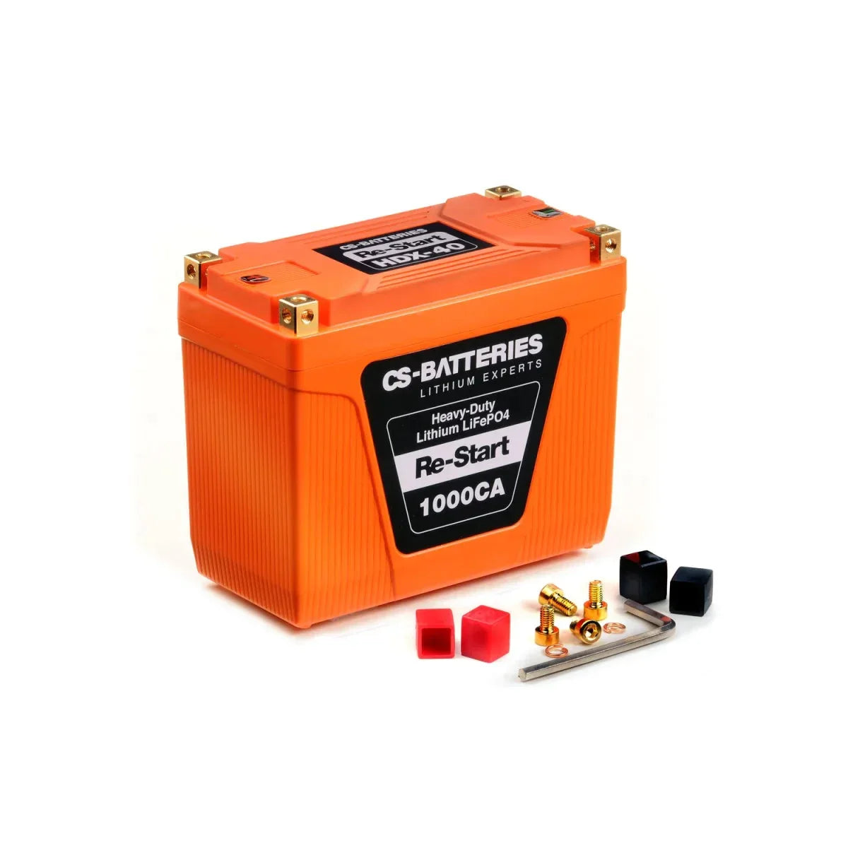 CS-Batteries HDX-40 -12Ah LiFePO4 12,8V batterie au lithium