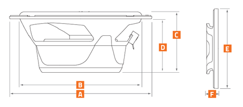 Cento C 165 Zoll></p>
<ul>
<li>A 165 mm</li>
<li>B 142 mm</li>
<li>C 71 mm</li>
<li>D 62,5 mm</li>
<li>E 171 mm</li>
<li>F 24 mm</li>
</ul>
<p><strong>Frequenzgang</strong></p>
<p><img src=