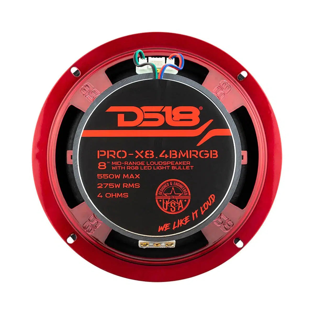 DS18-PRO-X8.4BMRGB-8" (20cm) Tiefmitteltöner-Masori.de