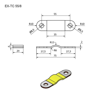 Elerix-EX-TC Terminal Connector-Batterie-Zubehör-Masori.de