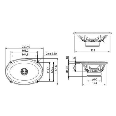 Focal-Access 690AC-6"x9" Koaxial-Lautsprecher-Masori.de