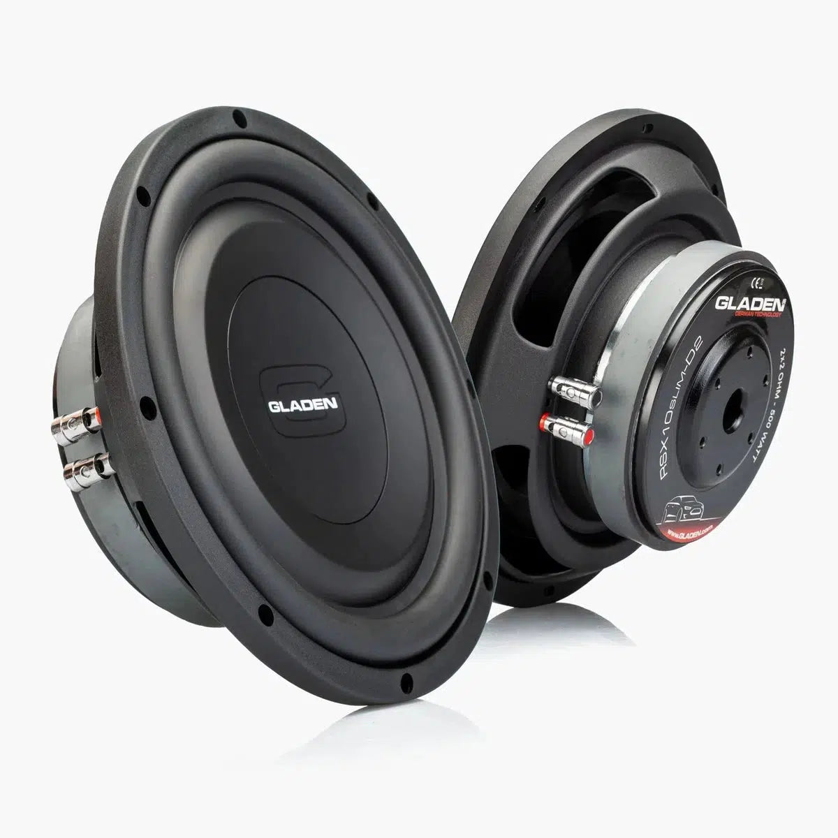 Gladen-RS-X 10 Slim-10" (25cm) Subwoofer-Masori.de