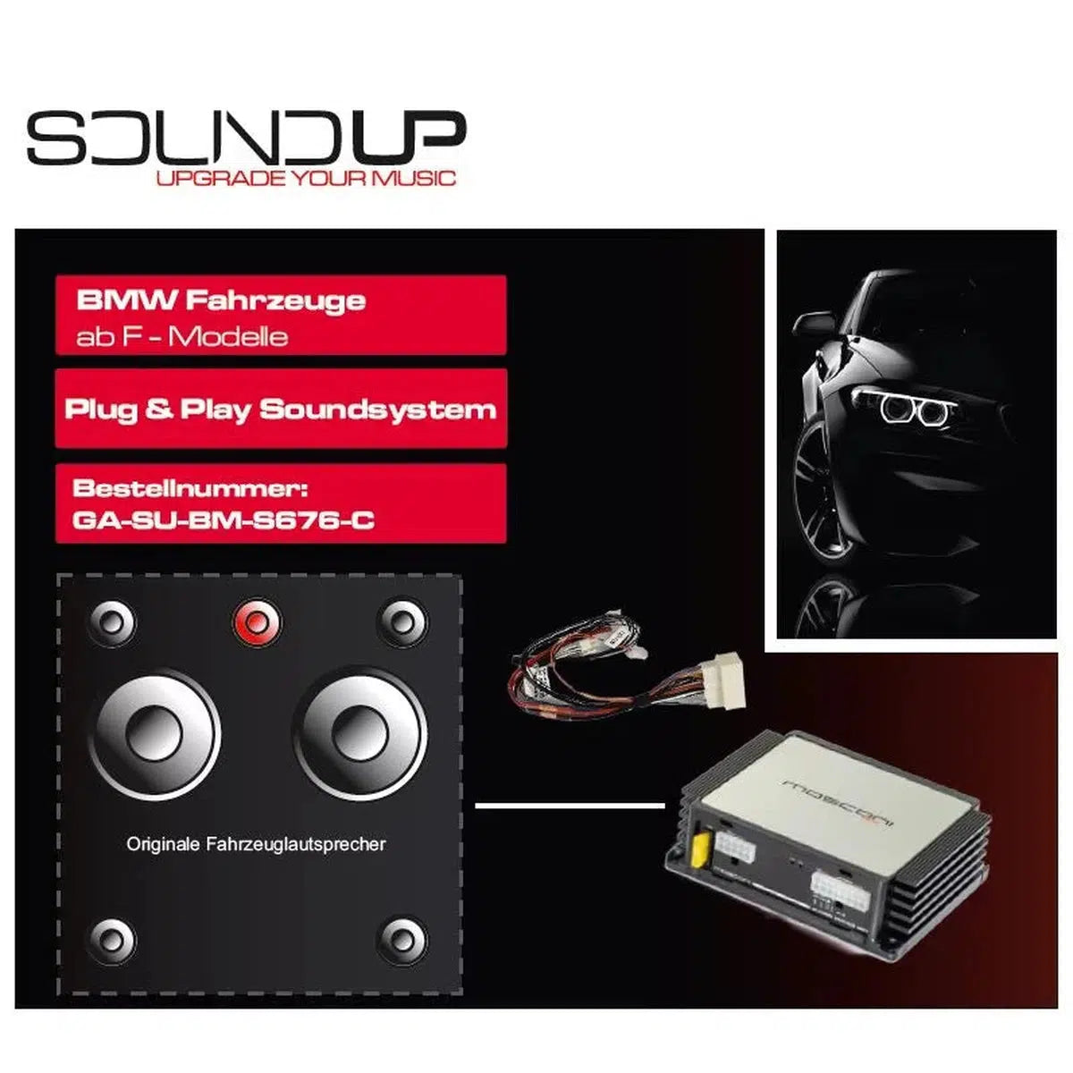 Gladen-Sound Up BM S676-BMW-Komplettset-Masori.de