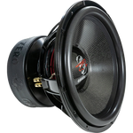 Der Ground Zero Plutonium GZPW 18C ist ein 18-Zoll-Subwoofer mit Kohlefaser-Membran, Metallrahmen, sichtbarer Verkabelung und 6000 W RMS-Leistung.