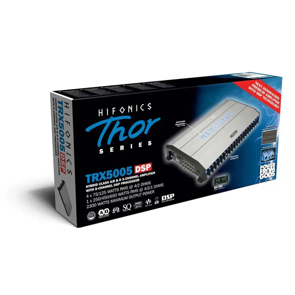 Hifonics-Thor TRX-5005DSP-5-Kanal DSP-Verstärker-Masori.de