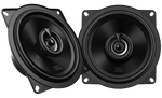 Zwei JBL STAGE2 55F-Lautsprecher sind nebeneinander abgebildet; jeder verfügt über eine runde Membran und einen zentral angeordneten Hochtöner und ist vor einem weißen Hintergrund zu sehen.