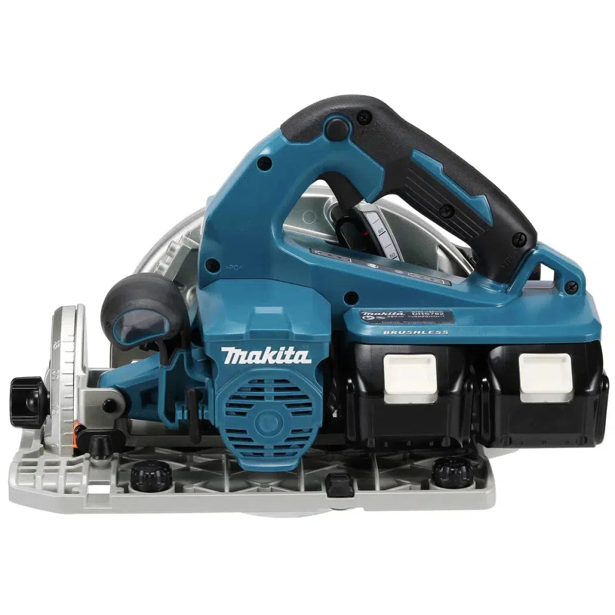 Makita-DHS782ZJ-Akku-Handkreissäge-Masori.de