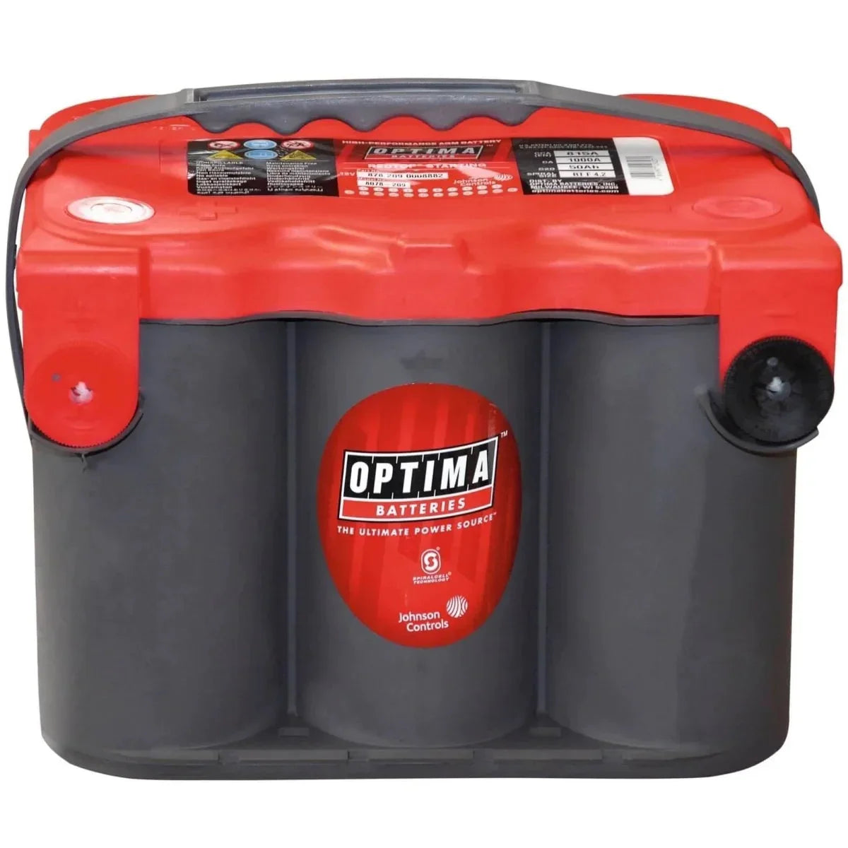 Optima Batteries-RedTop RTF4.2 - 50Ah AGM-AGM Batterie-Masori.de