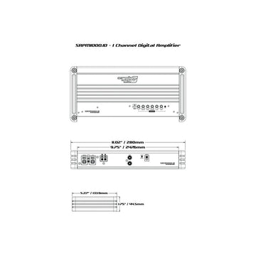 Cerwin Vega-RPM Stroker SRPM1000.1D-1-Kanal Verstärker-Masori.de