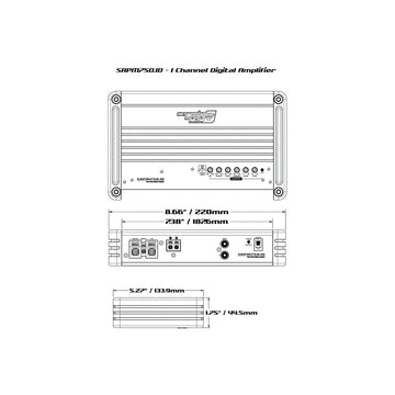 Cerwin Vega-RPM Stroker SRPM750.1D-1-Kanal Verstärker-Masori.de