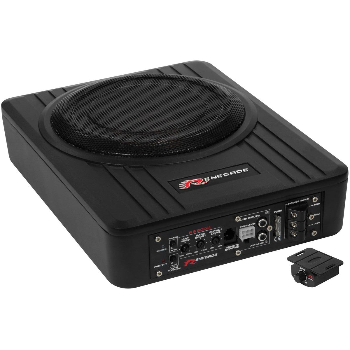 Renegade-RS800A-8" (20cm) Aktiv-Gehäusesubwoofer-Masori.de