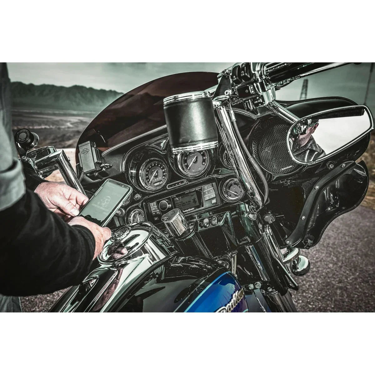Rockford Fosgate-PMX-HD9813-Harley-Davidson Motorrad-Multi-Media-Receiver-Masori.de
