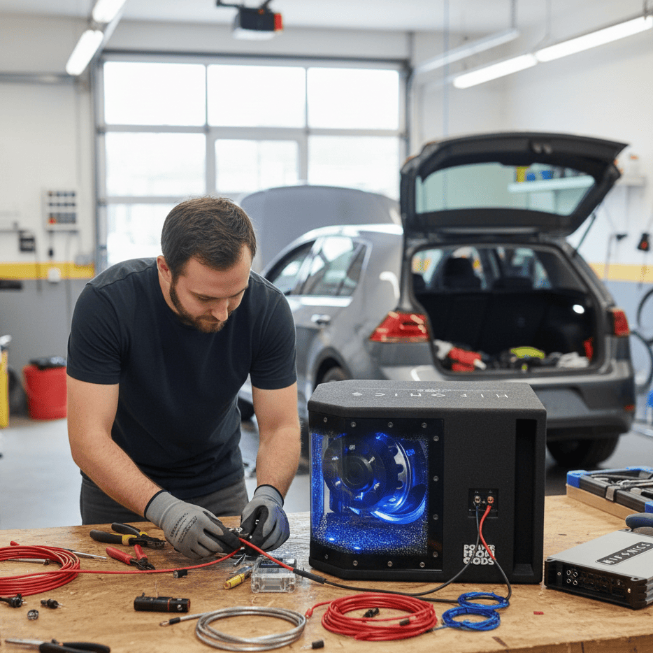 Subwoofer_Komplettset_Hifonics_Einbau