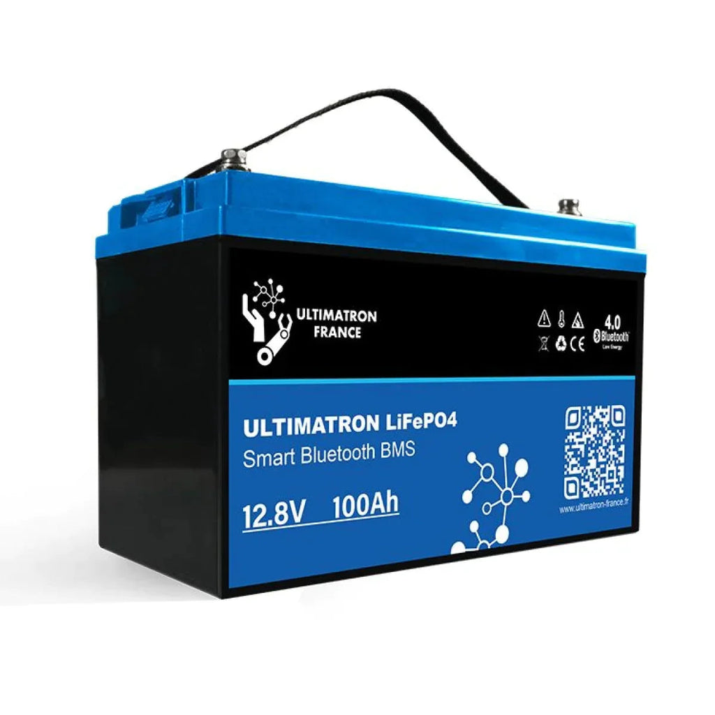 Q-Batteries Lithium Akku 12-100 12,8V 100Ah 1280Wh LiFePO4 Batterie mit  Bluetooth