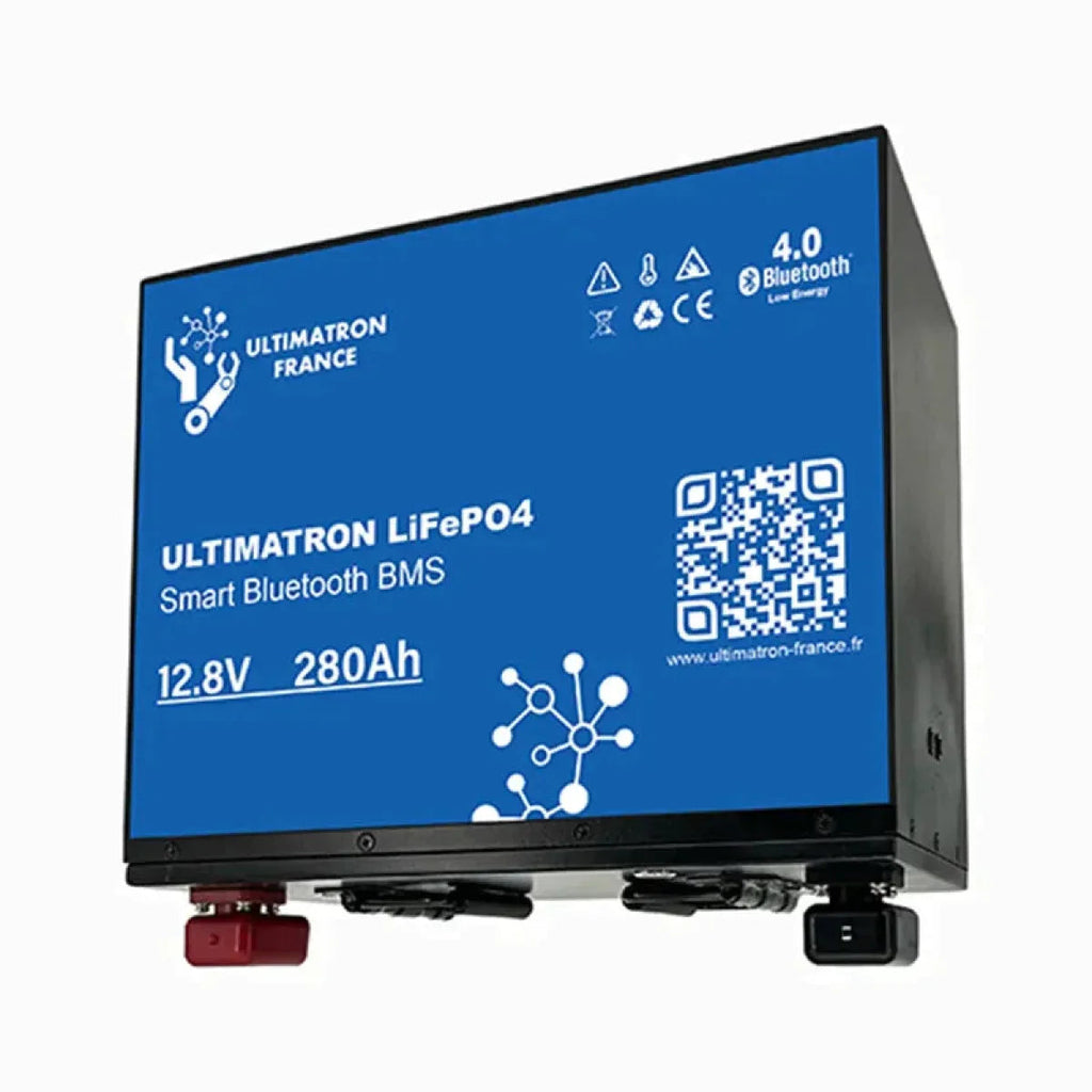 Ultimatron Lithium Batterie LiFePO4 12.8V 100Ah Smart BMS mit Bluetooth –  ULTIMATRON-Official-Shop-Germany