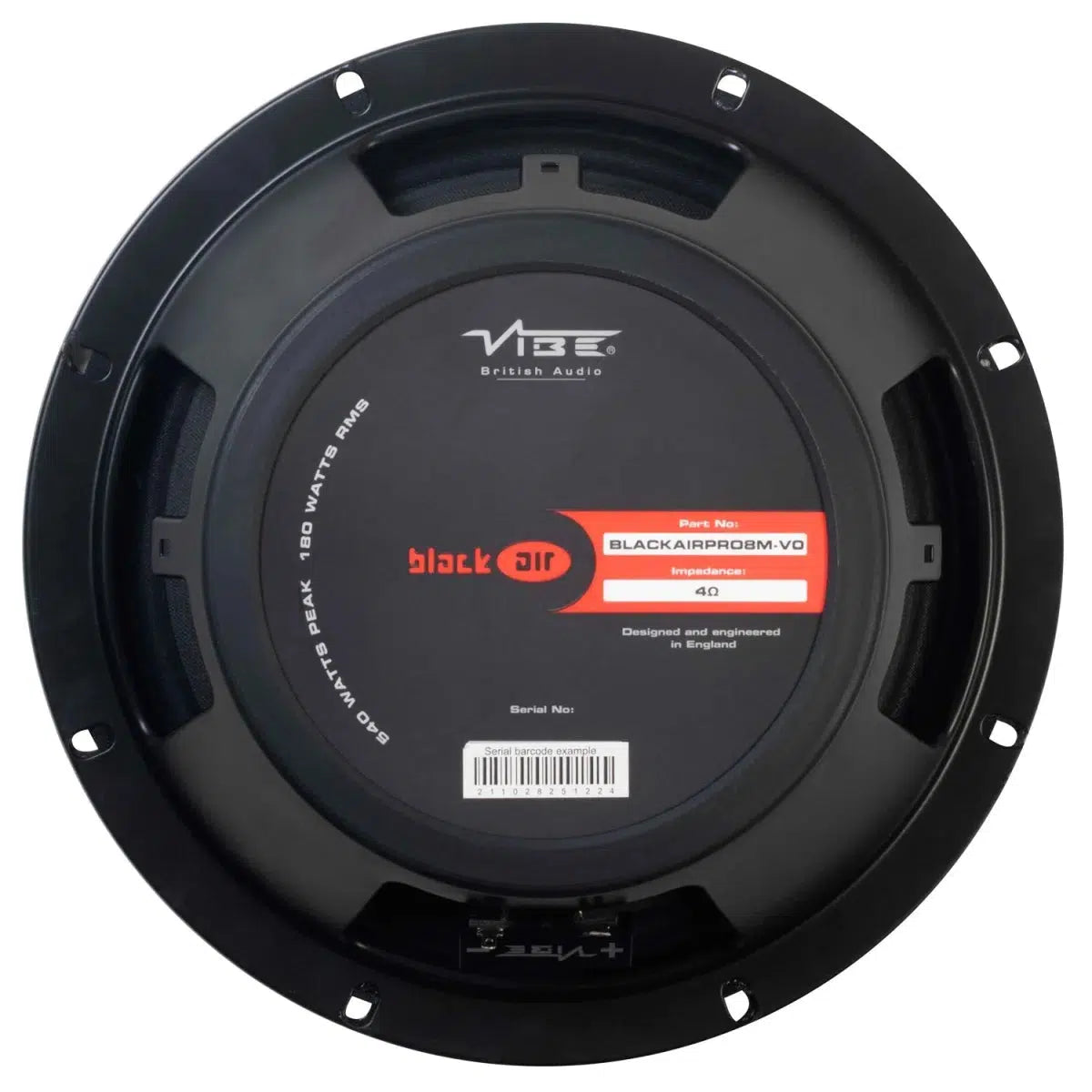 Vibe Audio-Blackair Pro 8M-V0-8" (20cm) Tiefmitteltöner-Masori.de