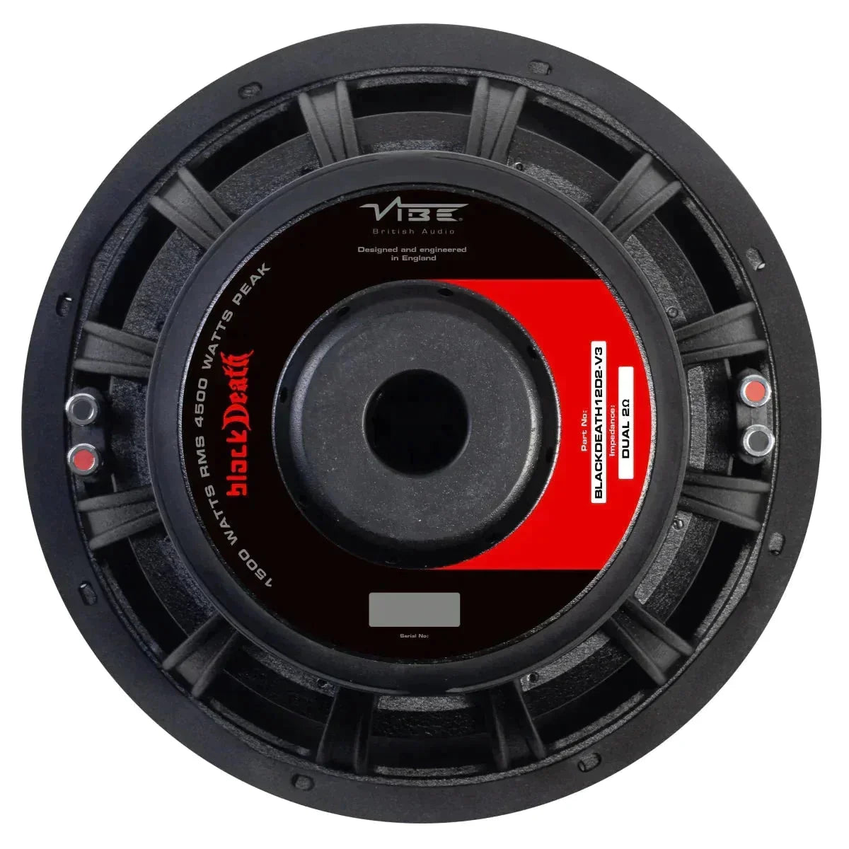 Vibe Audio-Blackdeath 12v3-12" (30cm) Subwoofer-Masori.de