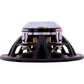 Vista laterale del diffusore midrange high-end da 4 ARC Audio RS 4.0 con base rotonda, cablaggio a vista e terminali metallici sulla parte superiore.