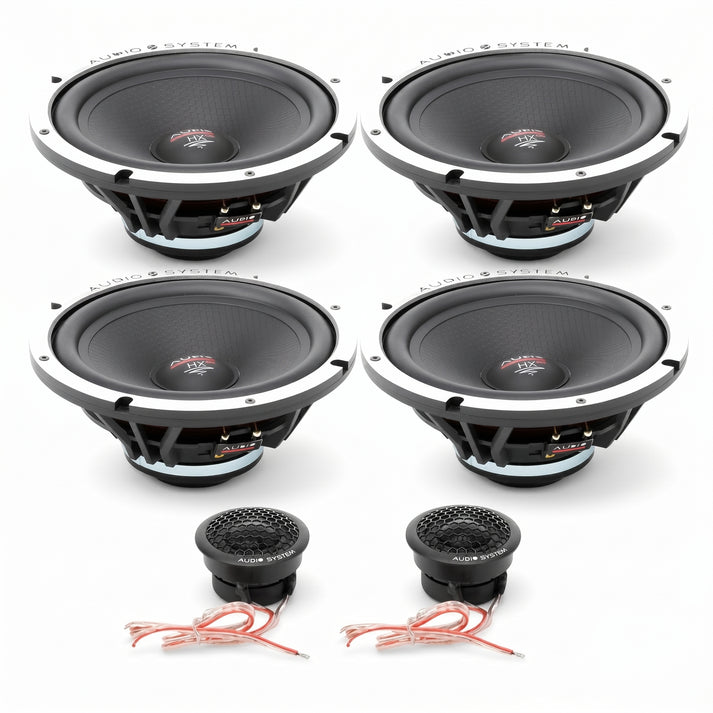 Audio System-HX 165 Dust-4 Aktiv Evo 3-6.5" (16,5cm) Lautsprecherset-masori-kaufen