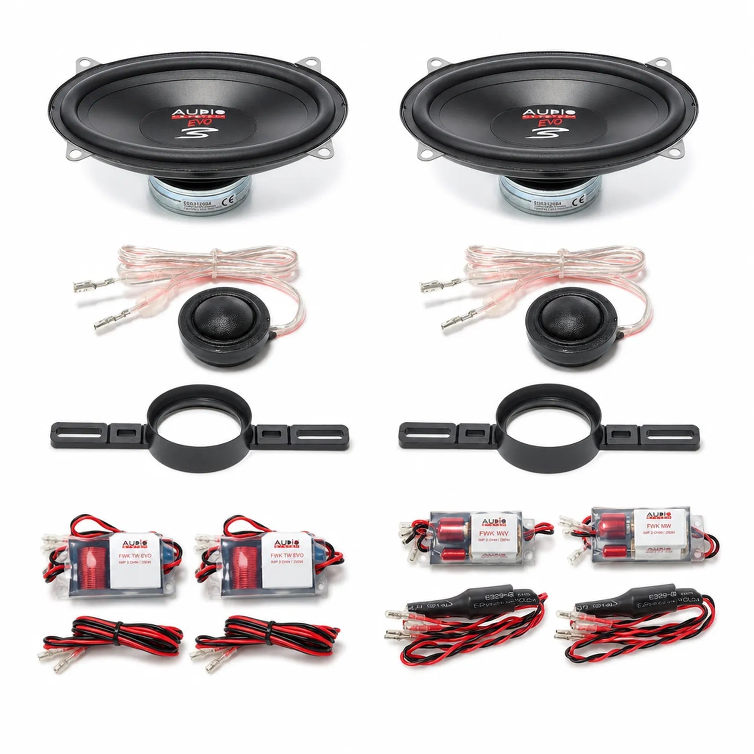 Audio System-HX 406 SQ EM Evo3-4"x6" Lautsprecherset-masori-kaufen