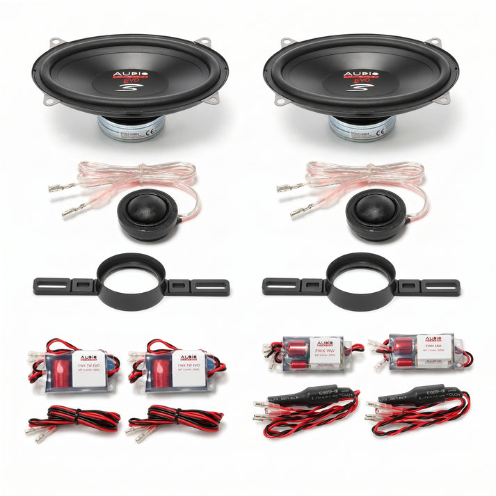 Audio System-HX 406 SQ EM Evo3-4"x6" Lautsprecherset-masori-kaufen