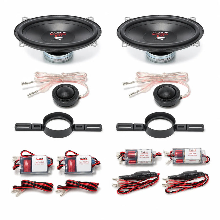 Audio System-HX 406 SQ EM Evo3-4"x6" Lautsprecherset-masori-kaufen