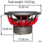 Audio System Italy-ASS-12-12" (30cm) Subwoofer-masori-kaufen