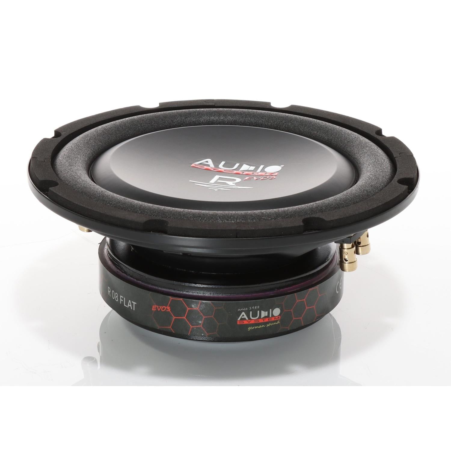 Audio System-R 08 FLAT EVO 3-D4-8" (20cm) Flachsubwoofer-masori-kaufen