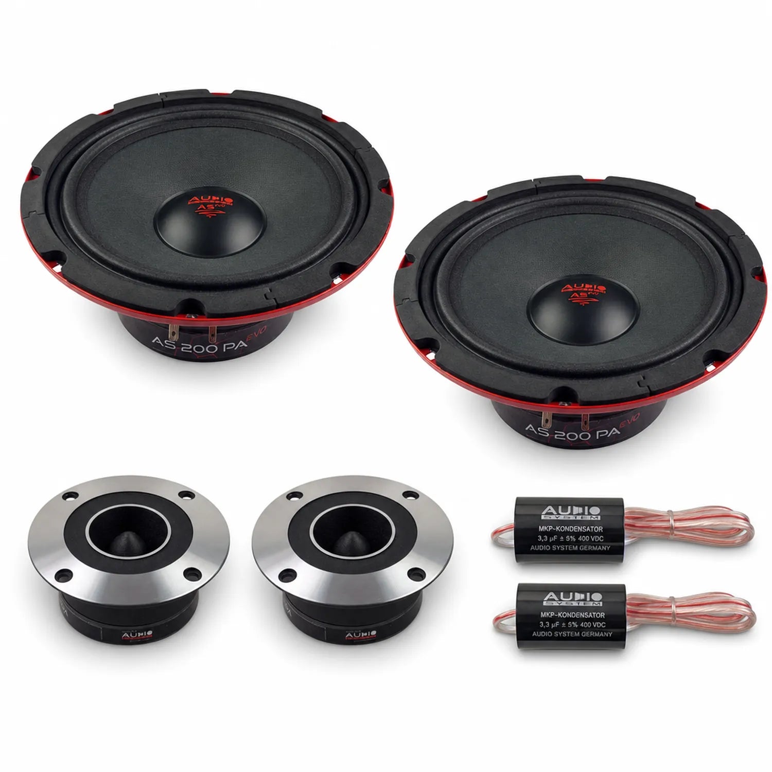 Speaker Sound System R200 Audio System Radion R200 PA Evo 8 Inch Speaker Set