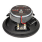 LRXC120 EVO3 di Audio System è un Lautsprecher rotondo nero a 4 Zoll con fili, terminali, condensatore ed etichetta Audio System Germany visibili.