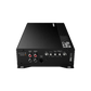 El Audiocontrol EPIC2000 es un amplificador de audio para coche negro de 2000 vatios RMS con conectores RCA, diales de control y un Bass-Prozessor Epicenter sobre fondo blanco.