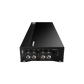 LAudiocontrol EPIC4000 è un Verstärker rettangolare nero di Classe D a 1 canale con terminali a vista, 4000W RMS, mostrato frontalmente su sfondo bianco.