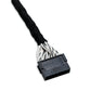 LAudison Prima AP BYPASS est un câble électrique multifilaire noir et blanc muni dun connecteur rectangulaire noir, représenté sur fond blanc.