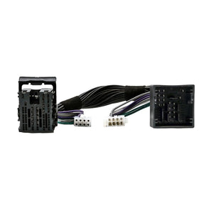 Il cablaggio Audison Prima AP T-H PSA01 è dotato di connettori neri, spine bianche e fili con codice colore per facilitare linstallazione di amplificatori o accessori aftermarket sui veicoli Peugeot/Citroën.